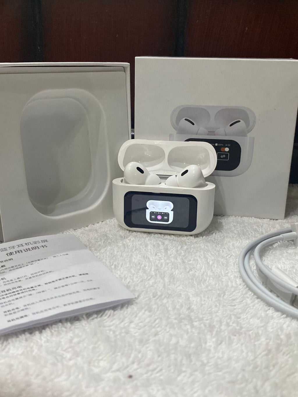 A9 Pro Earbuds with ANC & LED Display