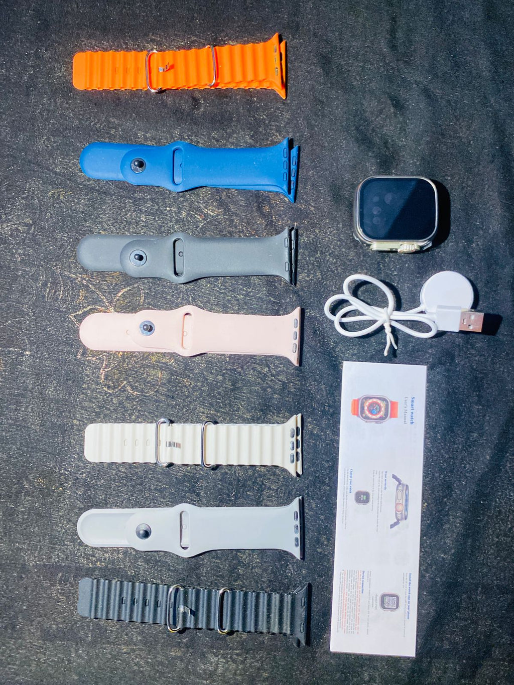 Ultra 2 Smart Watch Set with 7 straps