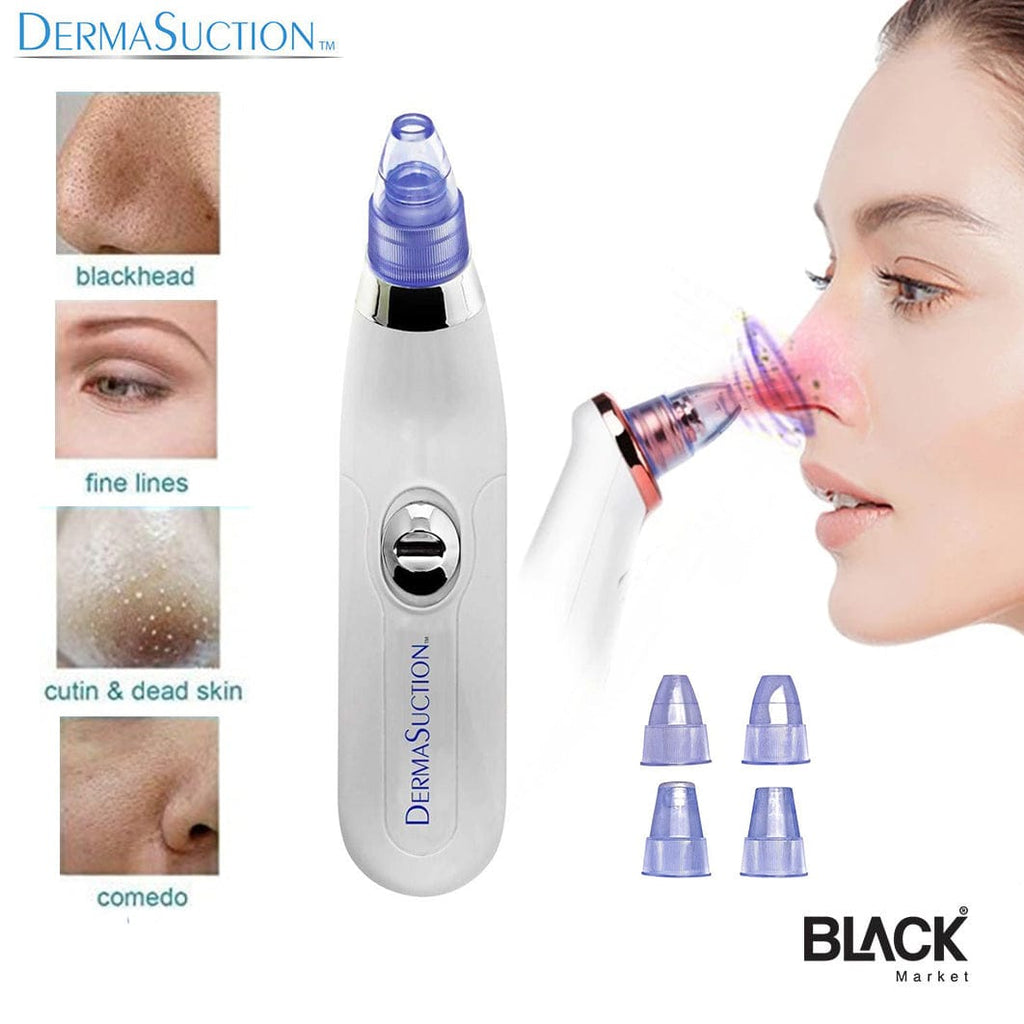 Derma Suction Blackhead Remover Vacuum Suck The Yuck Out Of Your Pores (cell Operated)