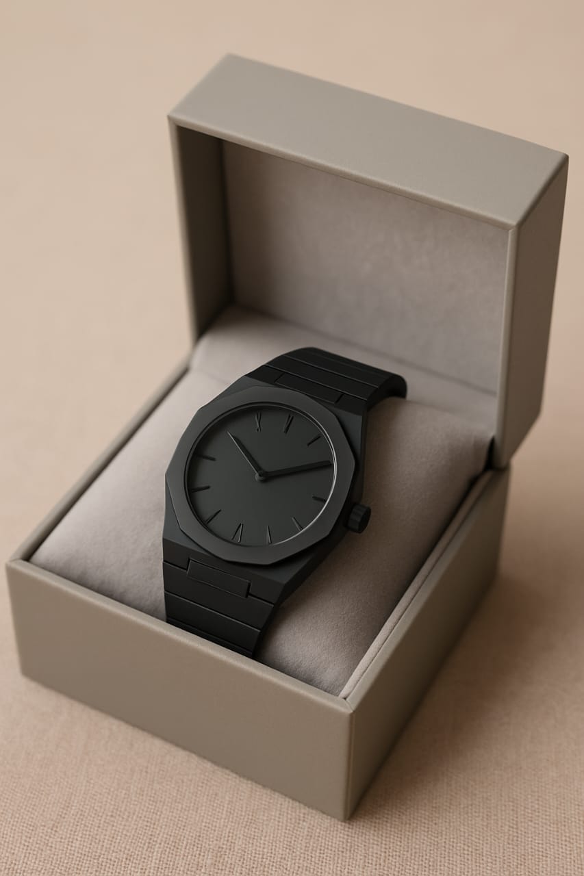 Black Arabic Aura watch